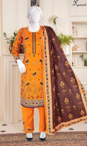 Noor e Azal 3 Piece Embroidered Lawn D-20778
