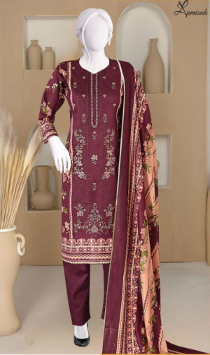 Noor e Azal 3 Piece Embroidered Lawn D-994-A/B/C