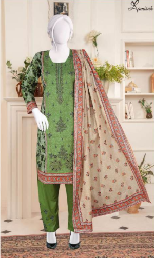 Noor e Azal 3 Piece Embroidered Lawn D-20777