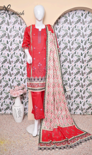 Noor e Azal 3 Piece Embroidered Lawn D-20781