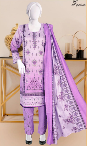 Noor e Azal 3 Piece Embroidered Lawn D-8614-А/B
