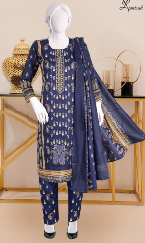 Noor e Azal 3 Piece Embroidered Lawn D-8754-A/B