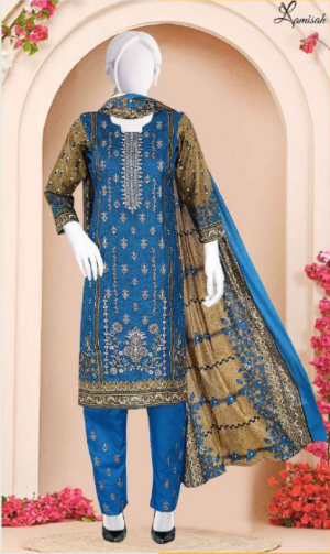 Noor e Azal 3 Piece Embroidered Lawn D-931-A/B